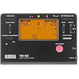 Korg TM60BK Tuner Metronome, Black