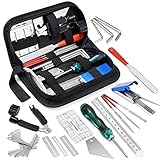 MIFOGE 25Pcs Guitar Repairing Tools Kit Setup Kit with Carry Bag for Acoustic Electric guitar Ukulele Bass Banjo Maintenance Tool...