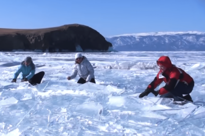 The Frozen Lake That Sounds Like a Star Wars Blaster